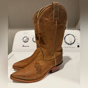 Nocona SFA Stephen F Austin State University Western Cowboy Boots size 7B Womens